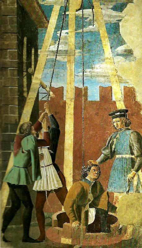 Piero della Francesca legend of the true cross oil painting picture